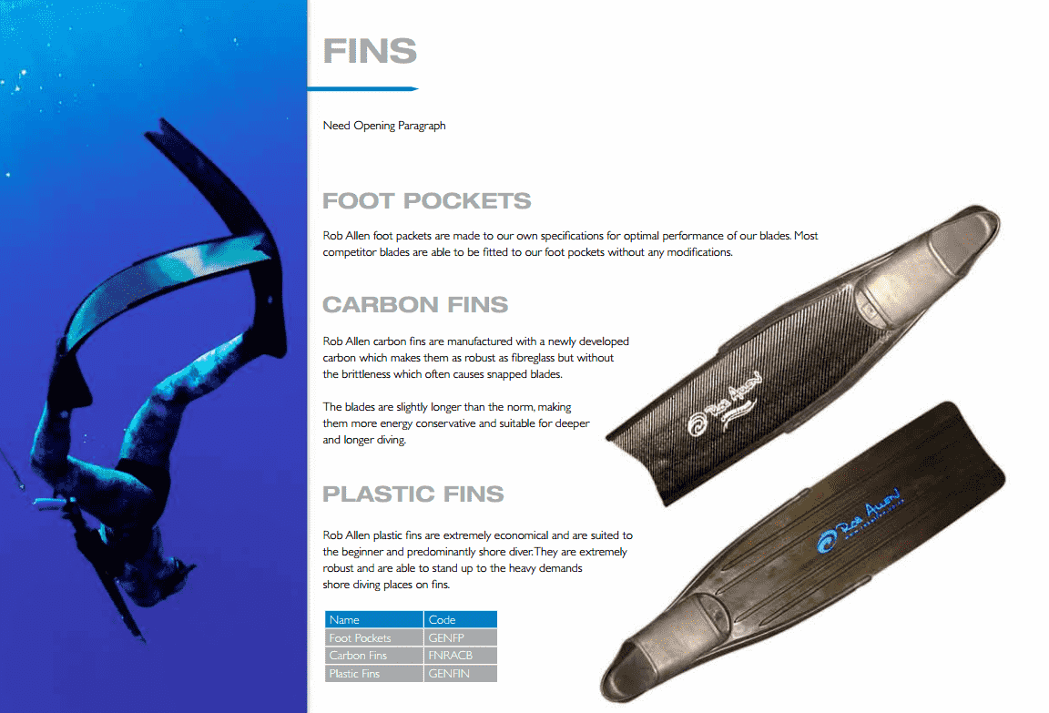 Spearfishing.co.uk Carbon freediving fins
