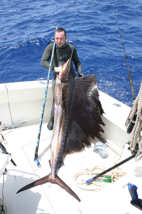 World record sailfish Tony Eynon