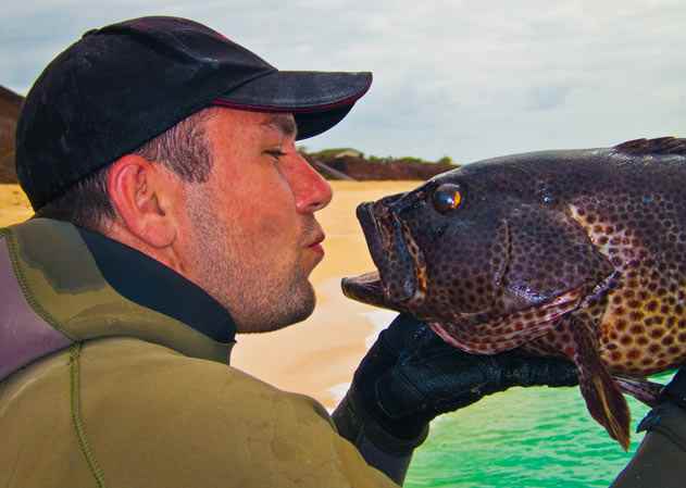 Tony Eynon - world record rock hind grouper