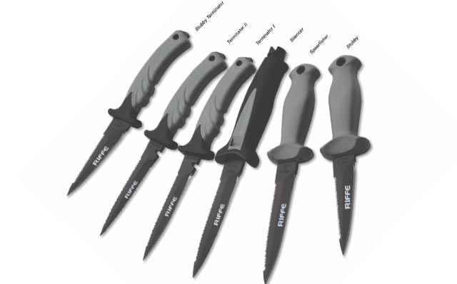 Spearfishing knives