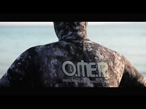 Omer blackstone wetsuit back