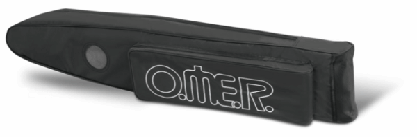 Omer single fins bag pvc black