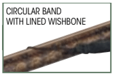 Cressi Cherokee Open speargun band and wishbone