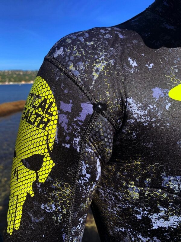 Epsealon Tactical Stealth wetsuit closeup