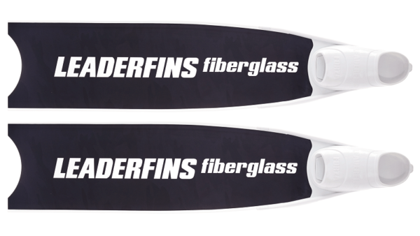 Leaderfins black cami bi-fins white