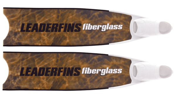 Leaderfins brown camo bi-fins - Image 2