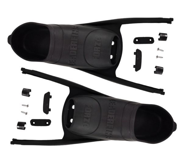 Leaderfins Ice Camo Fibreglass Spearfishing Fins - Image 2