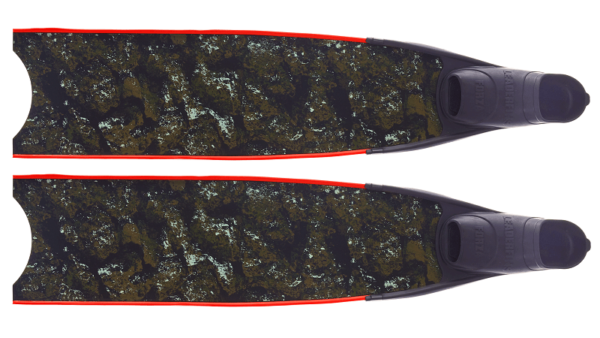 Leaderfins neo carbon red and black