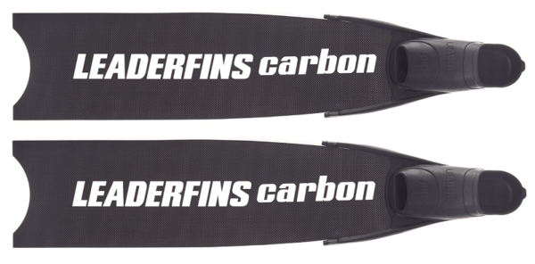 Leaderfins pure carbon bi-fins black