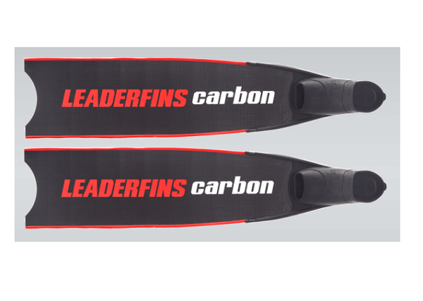 Leader fins pure carbon bi-fins