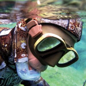 Omer mimetic snorkel cover - in action