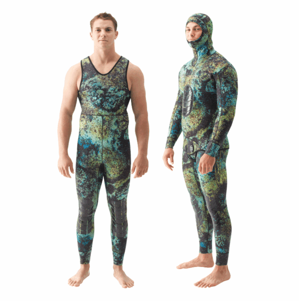 Riffe Digi-Tek farmer john wetsuit full wetsuit
