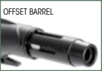 Cressi Saetta Pneumatic speargun offset barrel