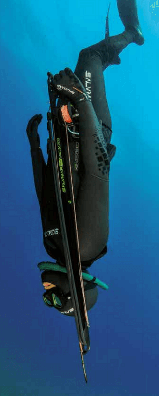 Salvimar Wet Drop Cell wetsuit underwater