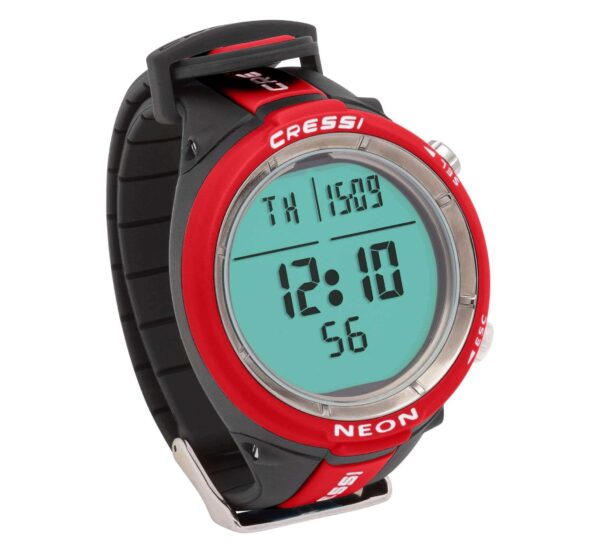 Cressi Neon Watch Computer red