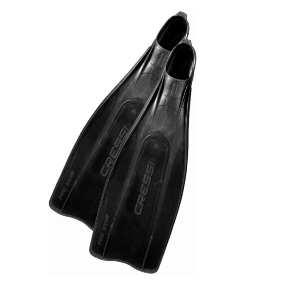 Cressi Pro Star Bag Snorkelling Set fins