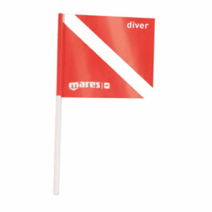 Mares Dive Flag 18,5 X 18,5 cm