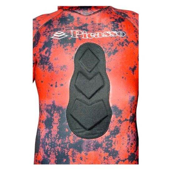 Picasso Camo Blood wetsuit Medium 5mm - Image 6