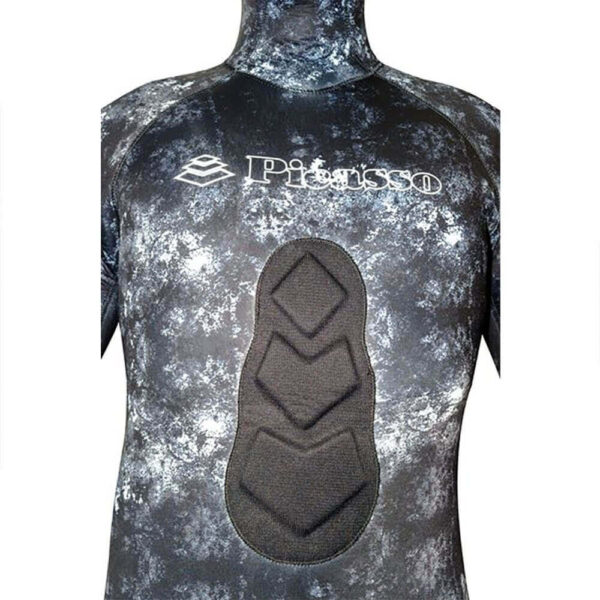 Picasso Camo Ghost wetsuit chest pad