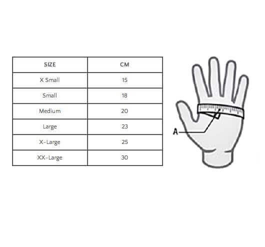 Salvimar glove size chart