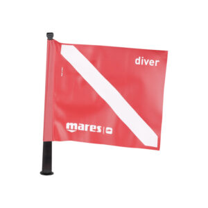 Mares Dive Flag 18,5 X 18,5 cm