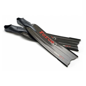 CarbonioGFT Force Carbon fins black