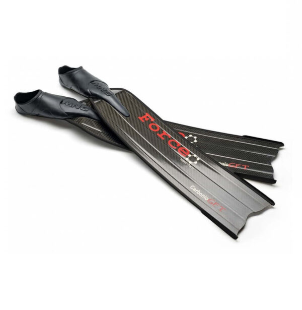 CarbonioGFT Force Carbon fins black