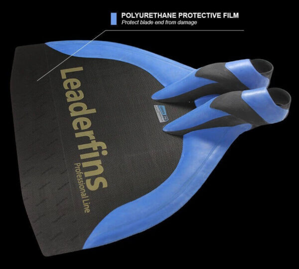 Leaderfins Hyper Professional Carbon with Neoprene socks - Image 6