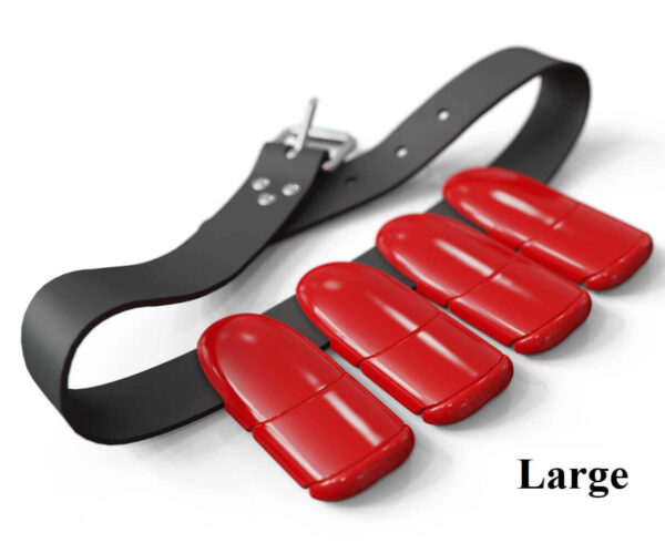 Lobster weight belt large red