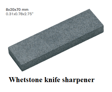 Whetstone knife sharpener