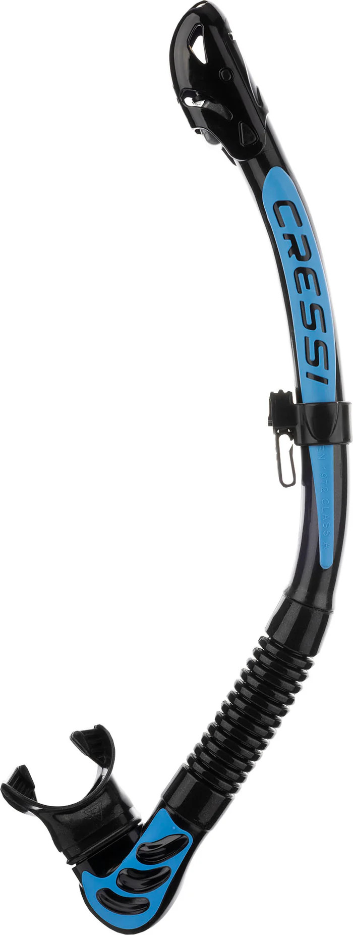 Cressi Alpha Ultra Dry Black Valve Snorkel - Image 4