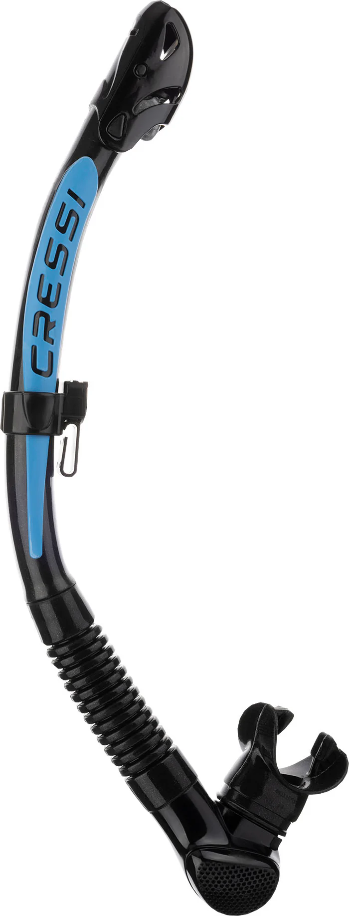 Cressi Alpha Ultra Dry Black Valve Snorkel - Image 3