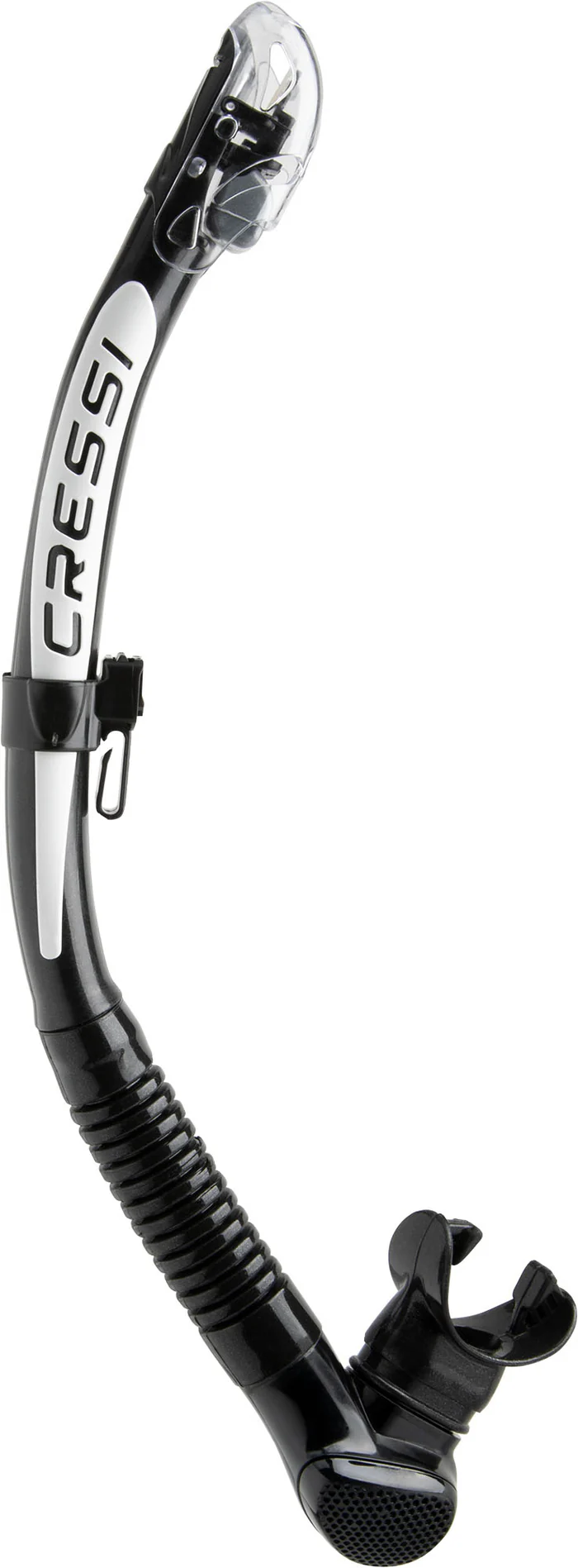 Cressi Alpha Ultra Dry Black Valve Snorkel - Image 9
