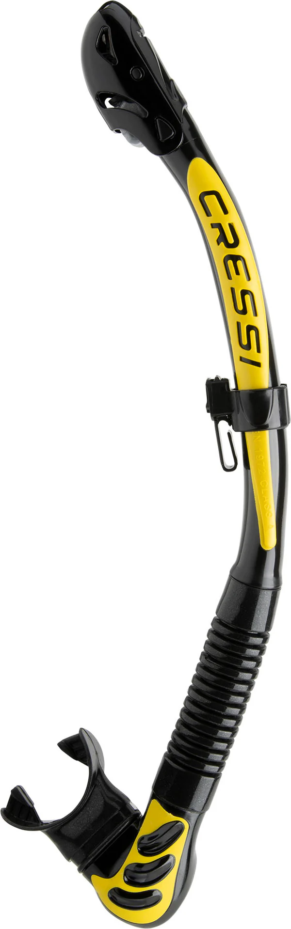 Cressi Alpha Ultra Dry Black Valve Snorkel - Image 8