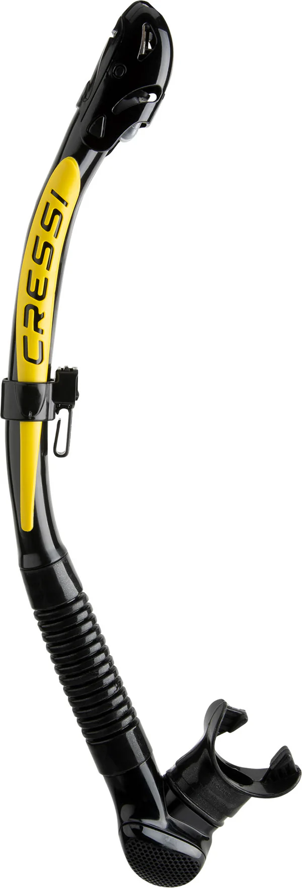 Cressi Alpha Ultra Dry Black Valve Snorkel - Image 7