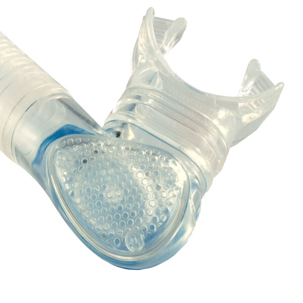Cressi Alpha Ultra Dry Black Valve Snorkel - Image 4