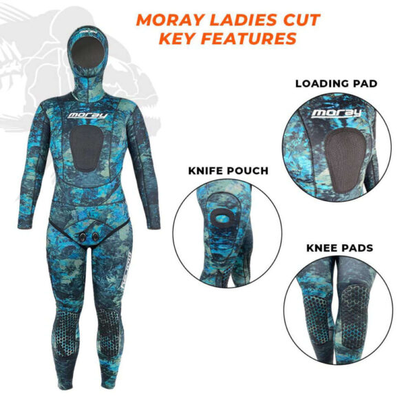 Moray Pelagic Reef 5mm- Ladies Full Wetsuit