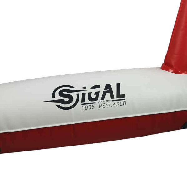 Sigalsub torpedo red/white buoy with line - Image 3