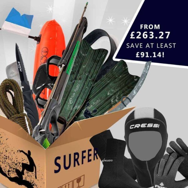 Spearfishing gear surfer package