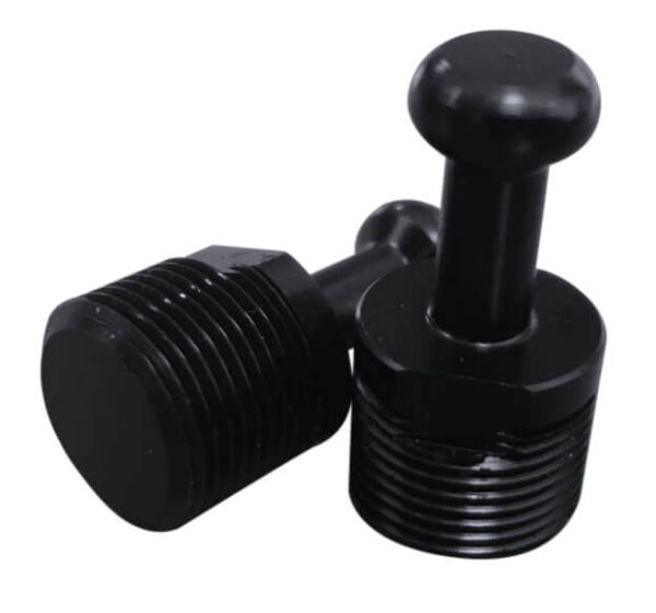 Epsealon Black Plastic Threaded Brush with Inserts (2pcs)