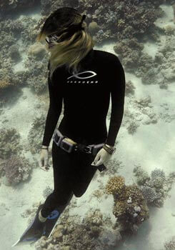 Ladies spearfishing wetsuits