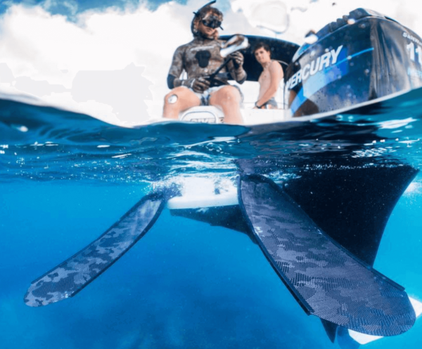 DiveR Camo Spearfishing Fins - Image 3