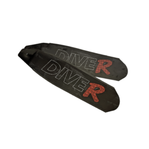 DiveR Black Innegra Spearfishing Fins