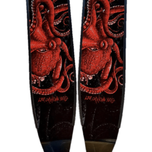 DiveR Wild Red Octopus Spearfishing Fins