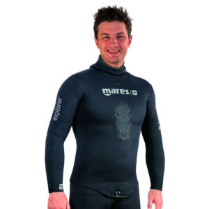 Mares Explorer Black open cell 5mm wetsuit Jacket - Size 2 & 5