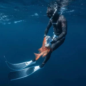 DiveR Wild Red Octopus Spearfishing Fins - Spearfishing UK