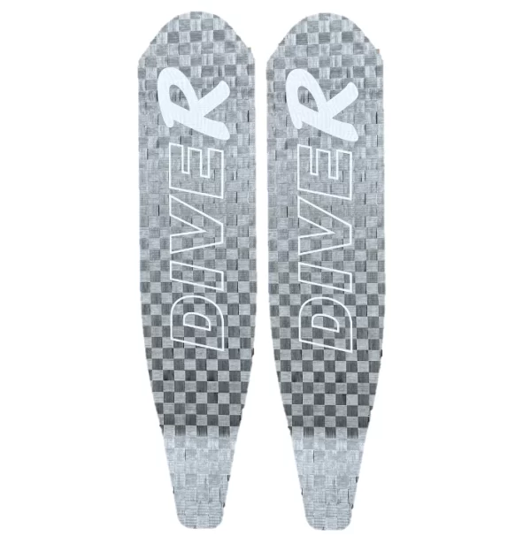 DiveR Grey Innegra V2 Spearfishing Fins