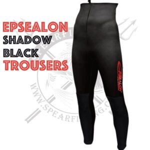 Epsealon Shadow Black Spearfishing Trousers