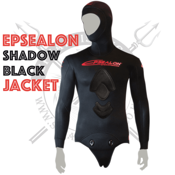 Epsealon Shadow Black Spearfishing Jacket