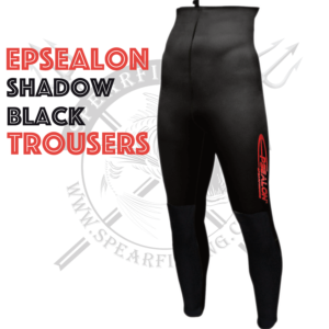 Epsealon Shadow Black Spearfishing Trousers